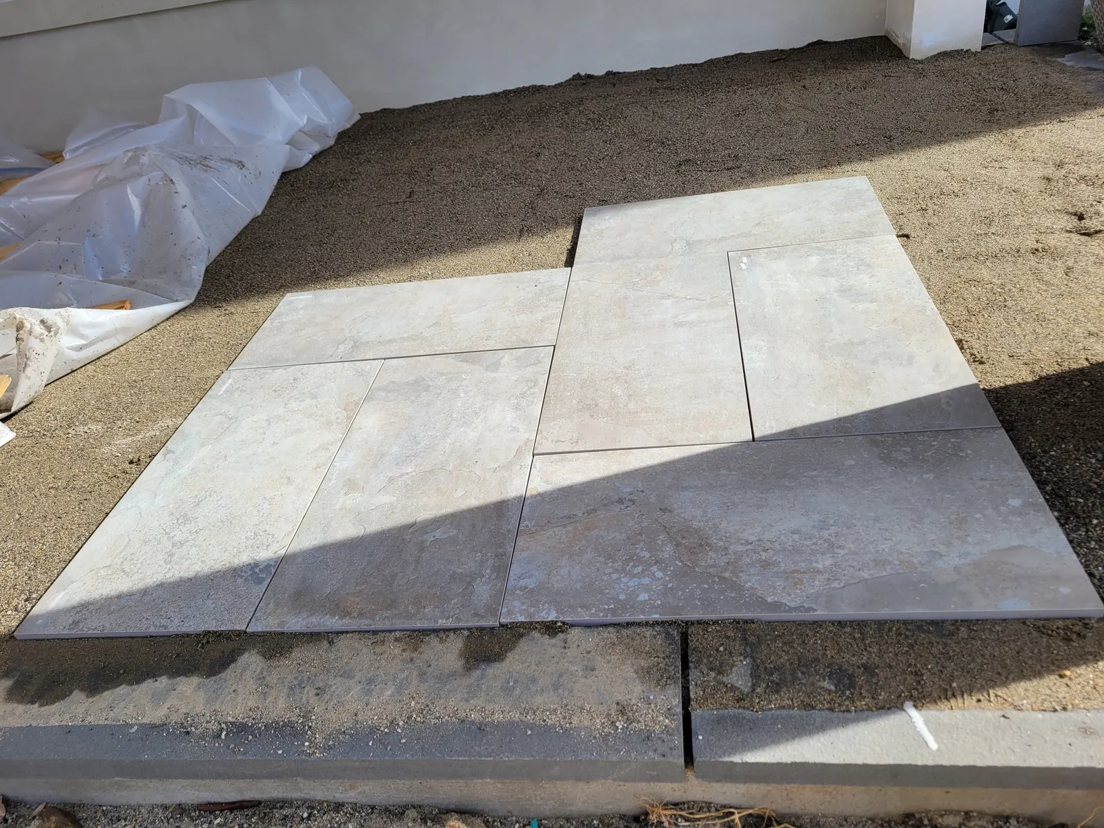 Natural Stone Paver Layout