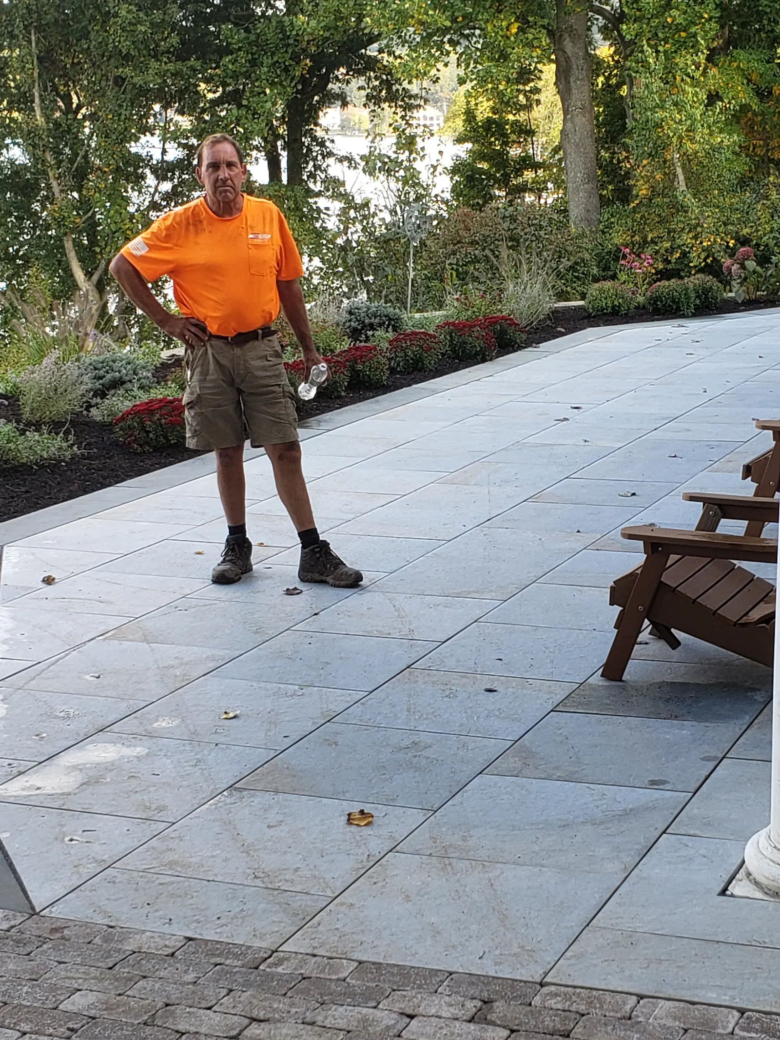 The Crew Chief on the Patio
