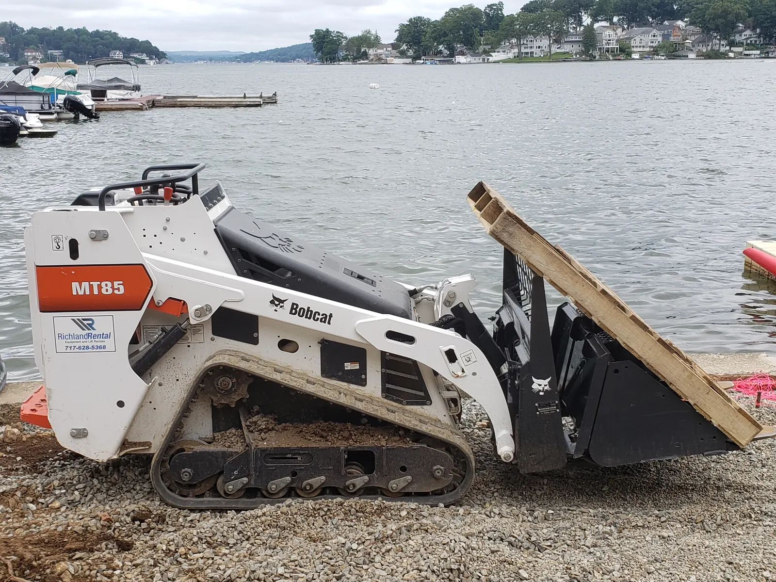 Lakeside Equipment Work